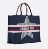 【星の刺繍がポイント】DIOR BOOK　TOTE　トートバッグ