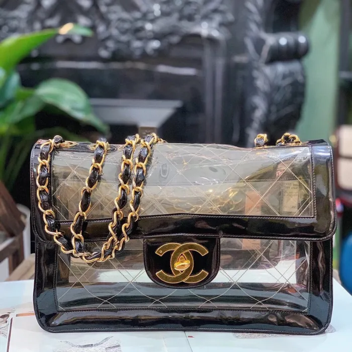 Chanel 透明なゼリー メッセンジャーバッグ