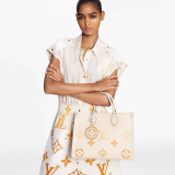 【Louis Vuitton】オンザゴー MM 長財布 2点セット お得 Ref:M45717+M69353