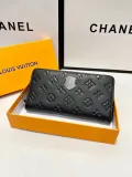 L&V 男 財布 パターンレリーフ