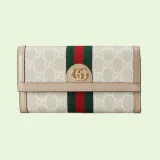 【-gucci】国内即発-gucci-オフィディア-ggモチーフ長財布-コンチネンタル