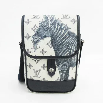 LOUIS VUITTON(ルイヴィトン) モノグラムサバンナ シマウマ メッセンジャーBB 斜めがけ ショルダーバッグ M54247 【ブランドバッグ】