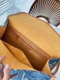 L&V デニムハンドバッグ おしゃれな