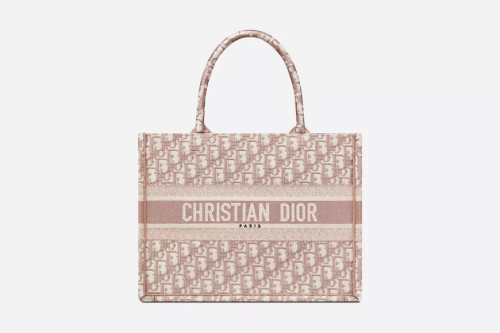 【新作★即納！】 DIOR BOOK TOTE トートバッグ ピンク 関税込