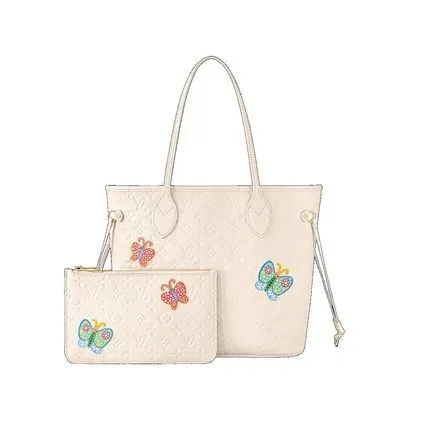 Louis Vuitton 草間彌生コラボ LV × YK ネヴァーフル MM ピンク