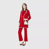 【GUCCI】人気の〔シルヴィ〕レザー ミニバッグ★すぐ届く！