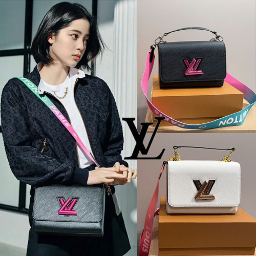 LV  Twistウォーターリップルチェーンバッグ