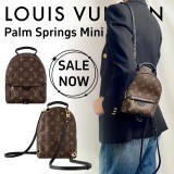 【韓国ロッテ免税店購入】Louis Vuitton ルイ・ヴィトン Palm Springs Mini 可愛くて実用的な小さなバックパック 女の子らしさ満載