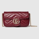【韓国ロッテ免税店購入】Gucci グッチ GG Marmont super mini bag 6色をご用意