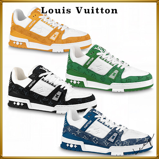 【Louis Vuitton】LVトレイナー ライン スニーカー カーフスキン