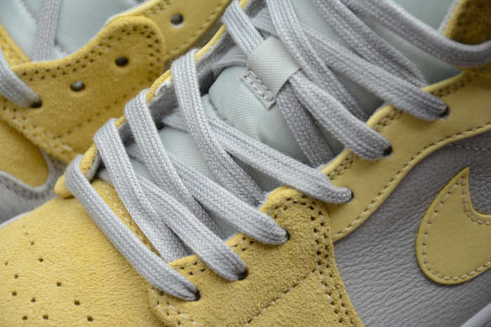 Air Jordan 1 Mid Mixed Textures Yellow DA4666-001