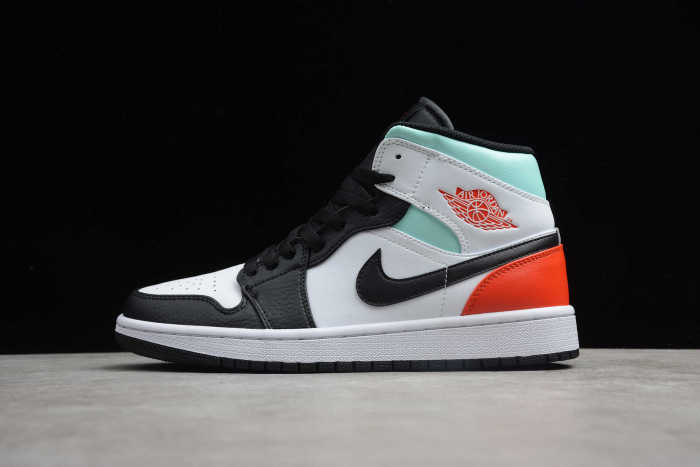 Air Jordan 1 Mid 'Red Mint' - BQ6931-100