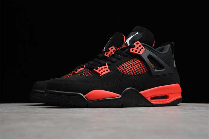 Air Jordan 4 “Red Thunder” Black Red CT8527-016