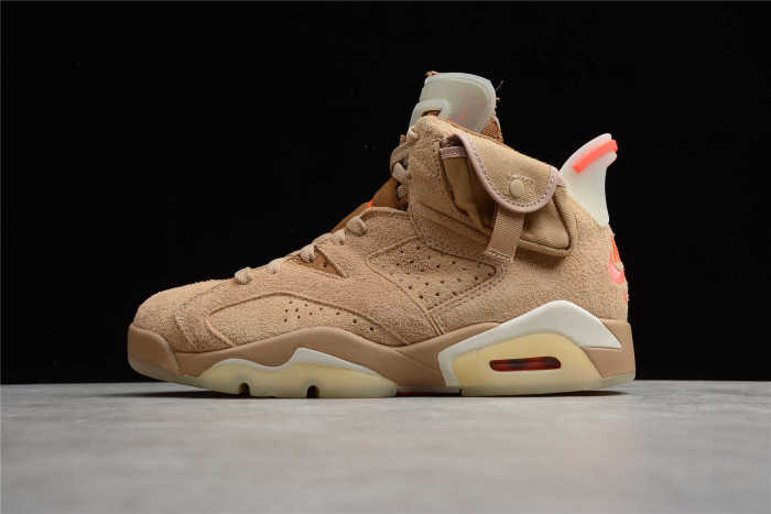 Air Jordan 6 Retro Travis Scott British Khaki DH0690-200