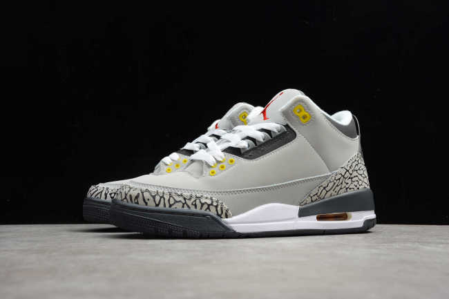 Air Jordan 3 Gray White CK9246-106