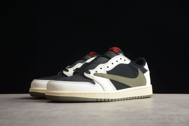 Air Jordan 1 Retro Low OG SP Travis Scott Olive DZ4137-106