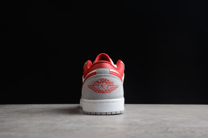 Air Jordan 1 Low SE Light Smoke Grey Gym Red DC6991-016