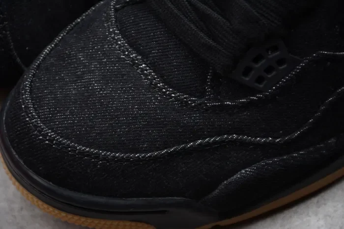Levi's x Air Jordan 4 “Black” AO2571-001