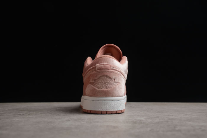 Air Jordan 1 Low SE Pink Velvet Shoes DQ8396-600