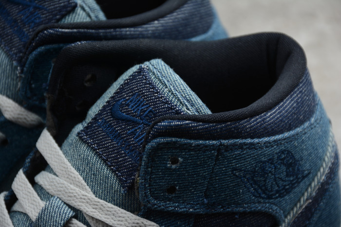 Air Jordan1 Mid light Smoke Grey 852542-009