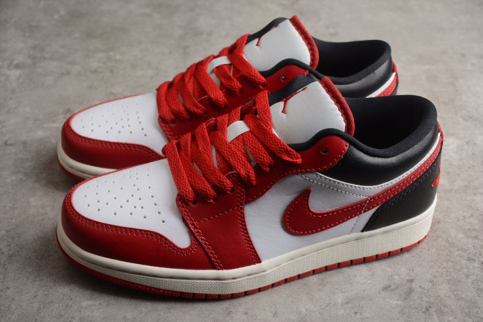 Air Jordan 1 Low Retro Chicago White Red DC0774-160