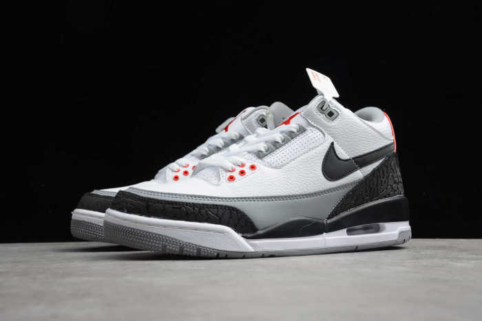 Air Jordan 3 White Gray AQ3835-160