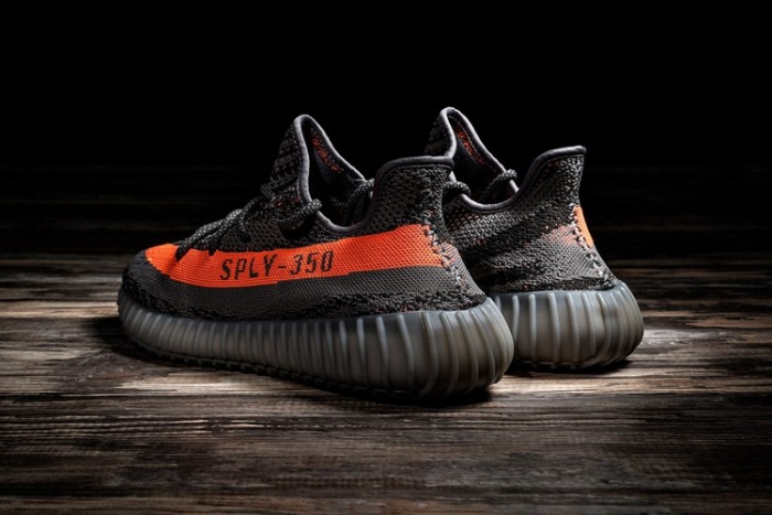Copy Yeezy 350 Boost V2 Black Red CP9652