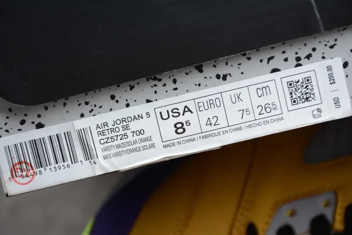 Air Jordan 5 AJ5 “What The” CZ5725-700