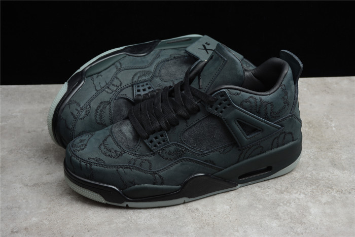 Air Jordan 4 Retro x KAWS Black 2017 (930155-001)