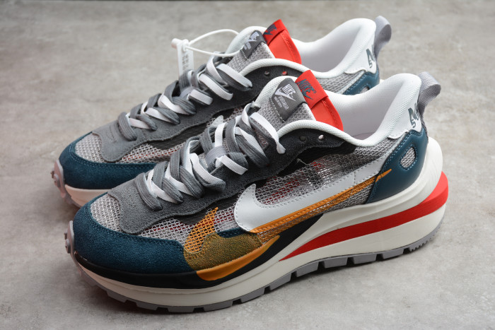 Nike Ldwaffle X Sacai Navy Grey Red Yellow BV0073-306