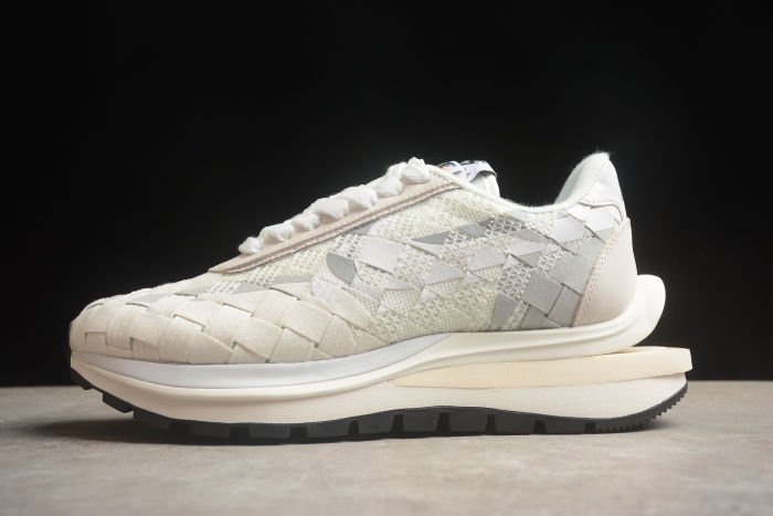 Nike VaporWaffle Woven sacai Jean Paul Gaultier White