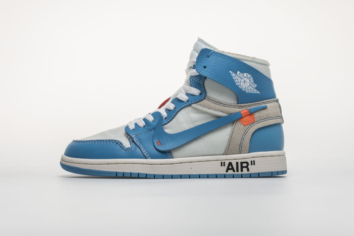 Air Jordan 1 Retro High OG x OFF-WHITE UNC (AQ0818-148)