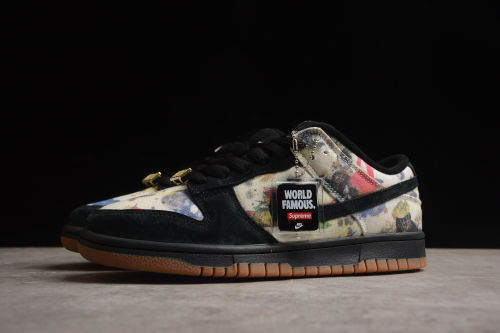 Supreme x Nk SB Dunk Low Rammellzee FD8778-001