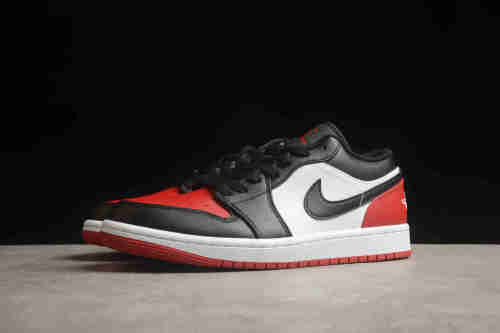 Air Jordan 1 Low Bred Toe 553558 - 161