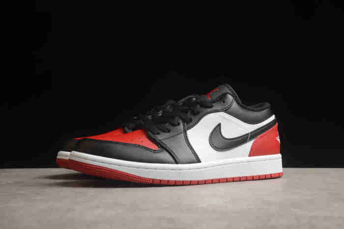 Air Jordan 1 Low Bred Toe 553558 - 161
