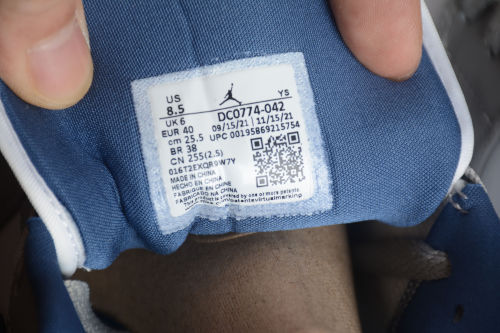 Air Jordan 1 Low Stealth French Blue White Shoes DC0774-042