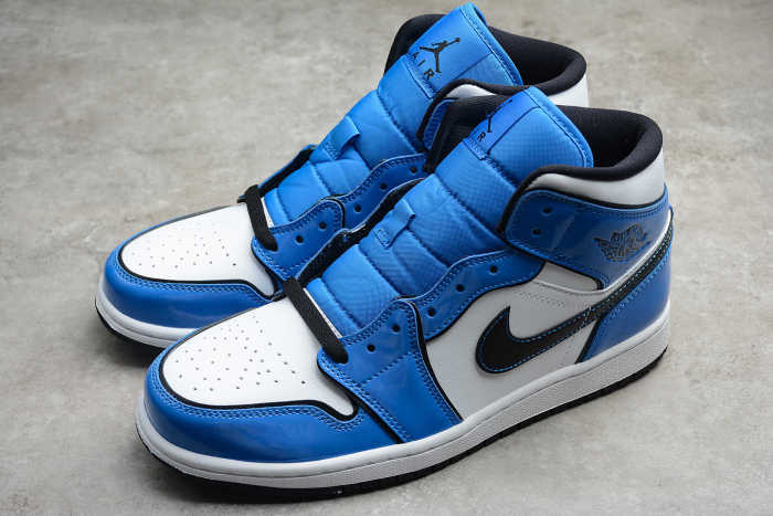 Air Jordan 1 SE Mid Signal Blue for sale online