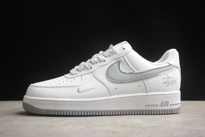 Nike Air Force 1 Sneaker Shoes White Grey CW2288-111