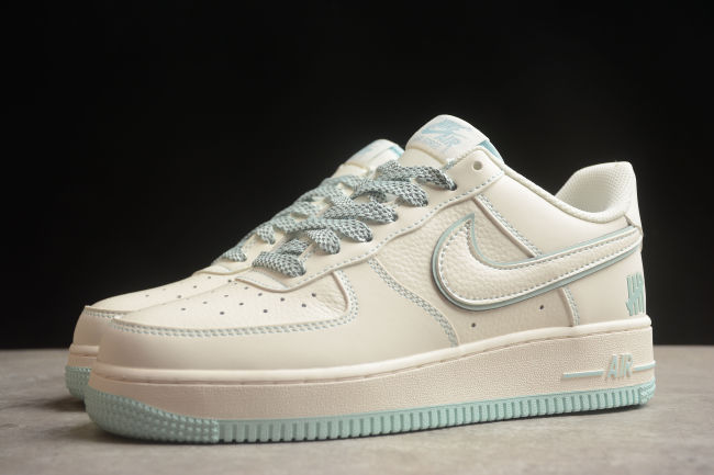 Undefeated x Nike Air Force 1 07 SU19 White Light Blue