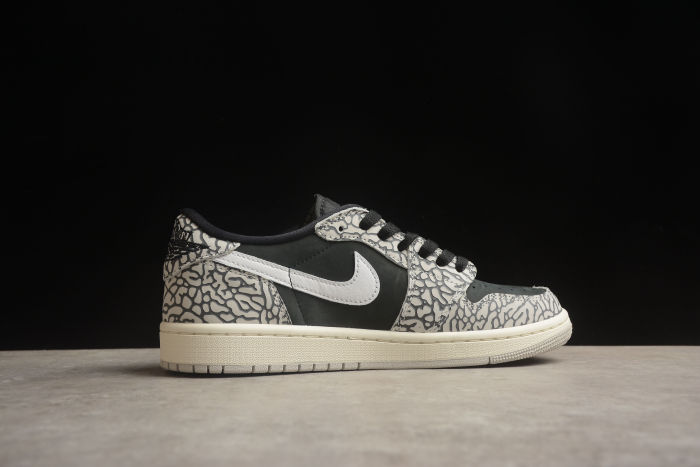 Air Jordan 1 Retro Low OG Black Cement CZ0790-001