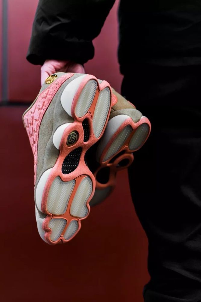 CLOT x Air Jordan Retro 13 Low NRG/CT ''Terracotta' (AT3102 200)