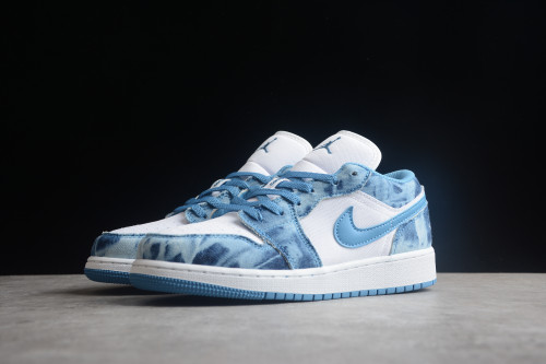 Air Jordan 1 Low GS 'Washed Denim' DM8947-100