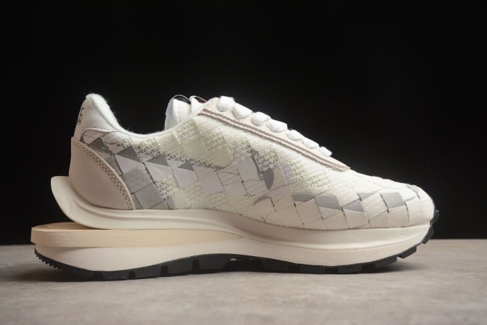 Nike VaporWaffle Woven sacai Jean Paul Gaultier White