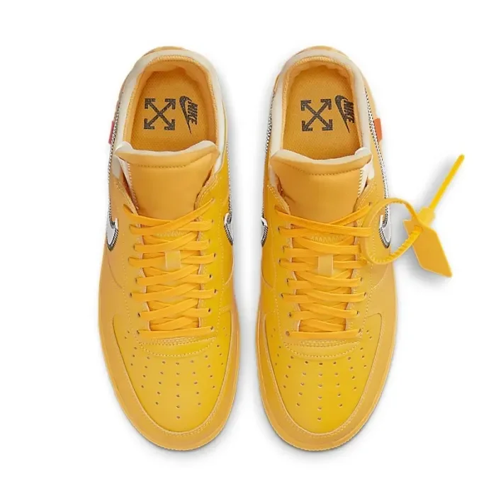 Off-White x Nike Air Force 1 Yellow Black