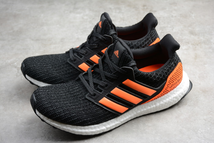 Ultra Boost Black Solar Orange EH1423