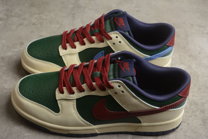 SB Dunk Low Retro From Nike, To You Red Green FV8106-361