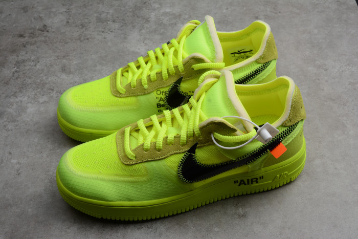 Off-White x Air Force 1 Low Volt 2.0 with Zip-Tie AO4606-700