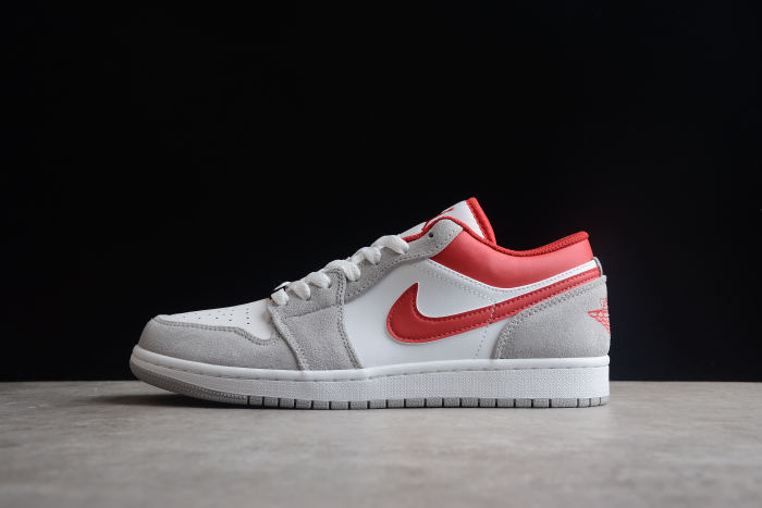 Air Jordan 1 Low SE Light Smoke Grey Gym Red DC6991-016