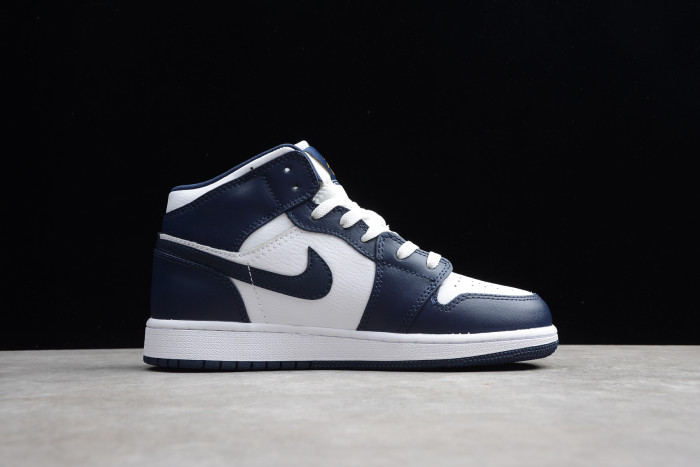 AIR JORDAN 1 MID OBSIDIAN (554724 174)