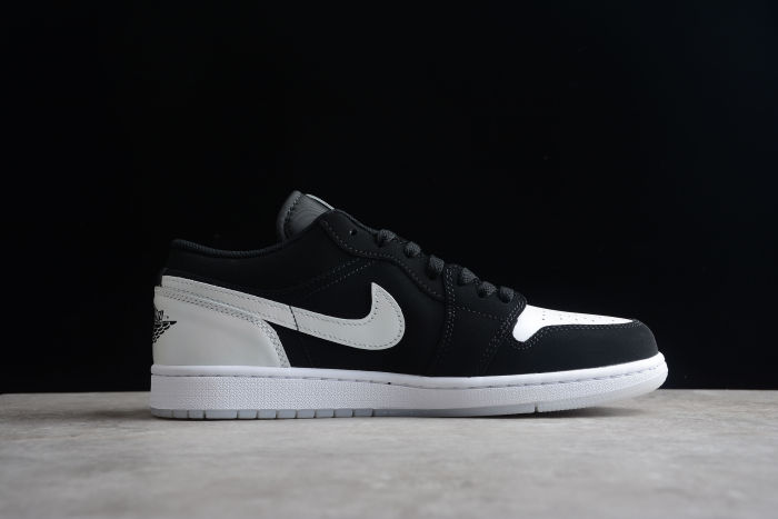 Air Jordan 1 Low SE Diamond Shorts Black White DH6931-001